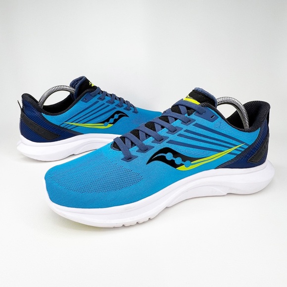 Saucony Sneakers “Kinvara 12” Men’s Running Shoe Size 9 Cobalt & Citrus $110 ECU